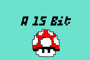 A 15 Bit: A Decorative Font for Digital Design with Personality