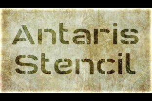 Antaris Stencil: A Bold Typeface for Modern Web Design