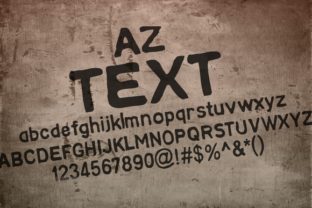 AZ Text: A Playful Sans Serif Font for Digital Campaigns