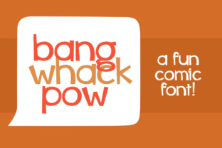 Bang Whack Pow: A Playful Typeface for Editorial Creativity