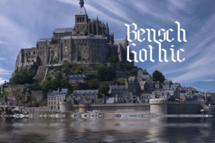 Bensch Gothic: A Decorative Typeface with Editorial Elegance