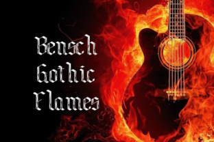 Bensch Gothic Flames: A Bold Typeface for Digital Branding
