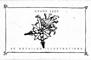 Chaos 1996 Font Review: A Bold Dingbat for Creative Branding