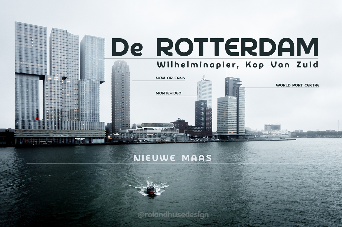 De Rotterdam Font: A Modern Typeface for Creative Makers