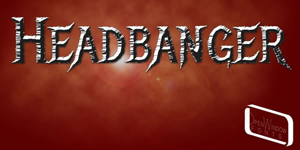 Headbanger Font: A Bold Choice for Editorial Design