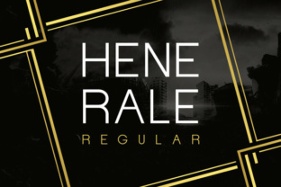 Henerale Regular: A Modern Font for Building Strong Brand Identity