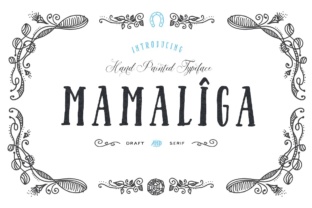 Mamaliga Font: A Serif Typeface That Elevates Branding Efforts