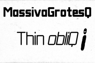Massiva Grotesq Thin Obliq: A Simple Font That Elevates Your Brand