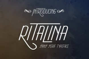 Ritalina Sans: A Playful Yet Professional Typeface for Creative Branding