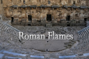 Roman Flames: A Decorative Typeface That Sparks Creative Energy