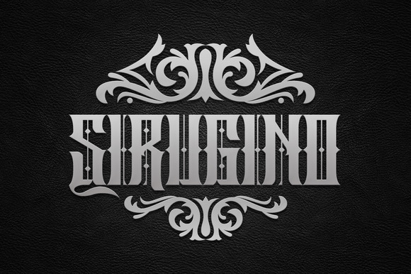 Sirugino: A Blackletter Typeface for Editorial Elegance